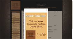 Desktop Screenshot of chocolatefashiononline.com